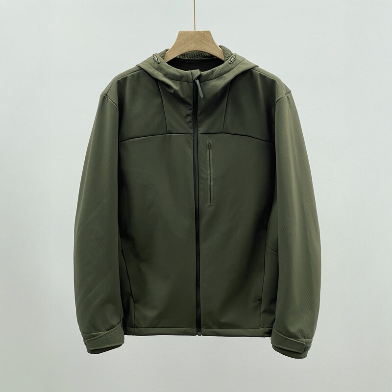 Dijia's Same Style Unlabeled Replacement Soft Shell Jacket for Young Men's Functional Outdoor Activities