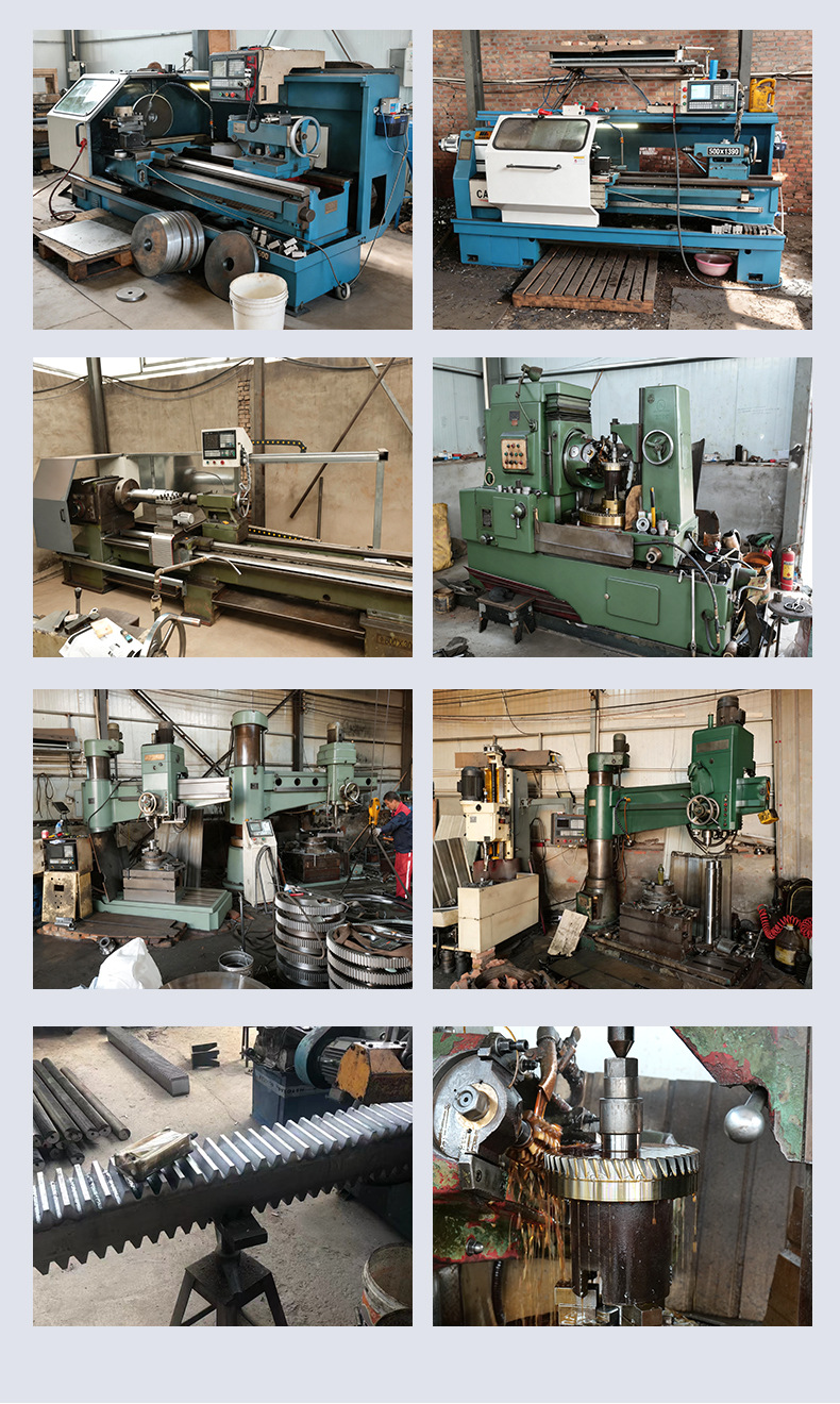 Transmission gears for processing machinery parts, high-frequency hardened transmission components for metallurgical industrial equipment, non-standard gears
