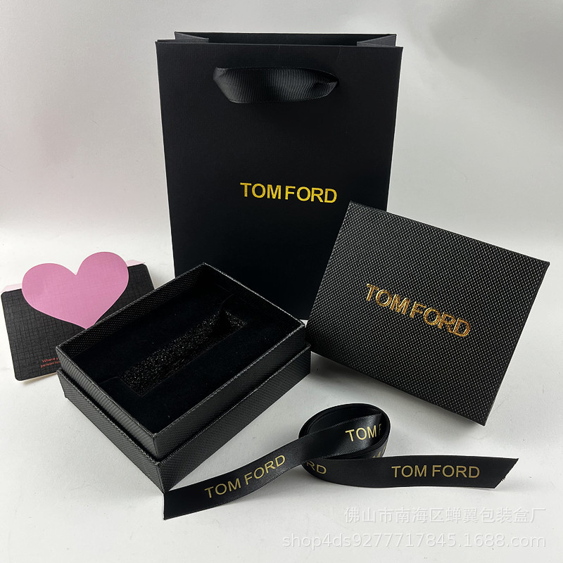 Caja de lápiz labial de gran nombre Y caja de regalo de oro pequeño verde caja de embalaje antigua bolsa de regalo Ama labio CH bolsa de regalo H caja de regalo