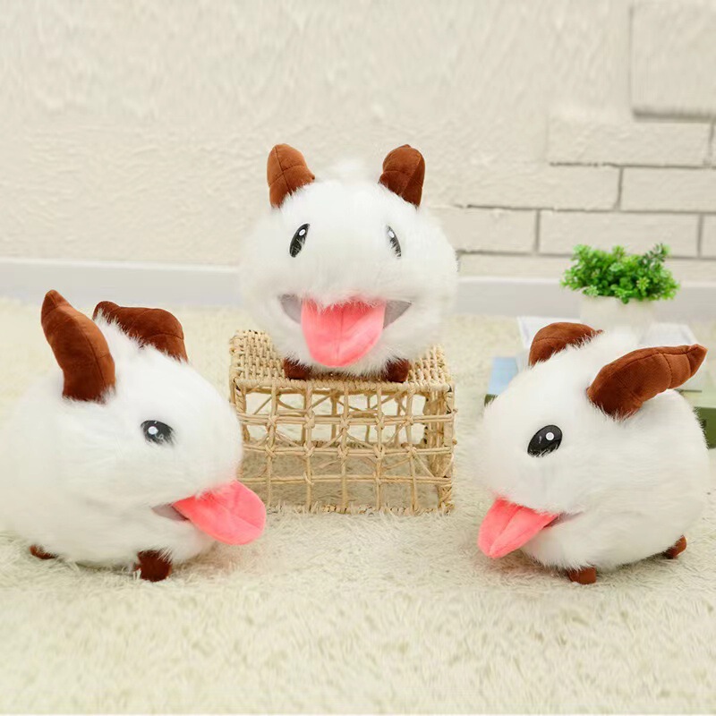 国境を越えたスポット氷雪祭り PORO 人形 PORO ゲーム周辺ぬいぐるみ人形ギフト|undefined