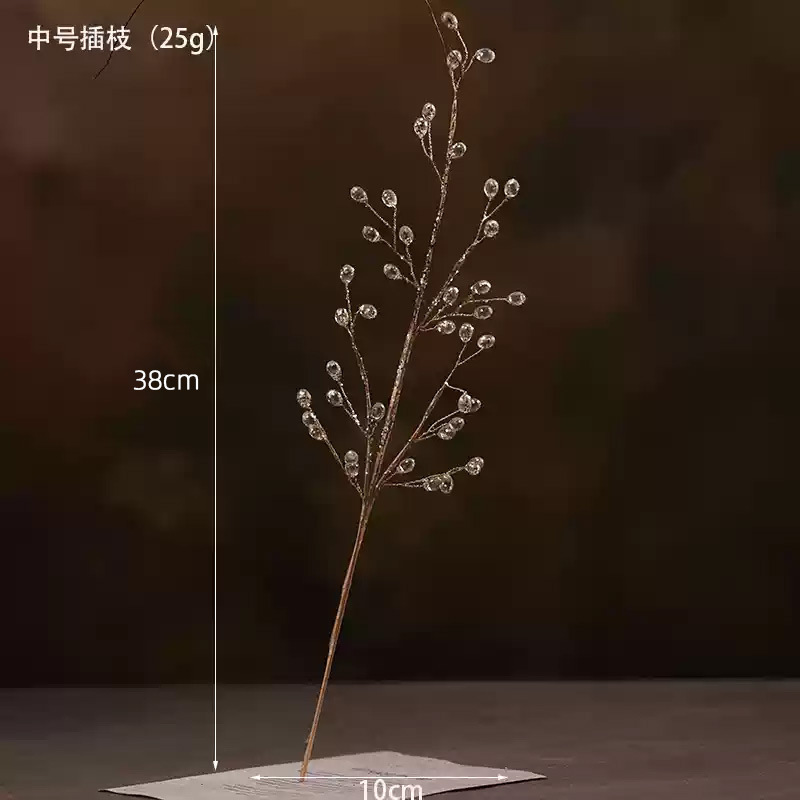 Ins ventanas de diseño árbol de Navidad acrílico caña árbol de Navidad corolla de flores escena de corte de ramas diseño props de disparo