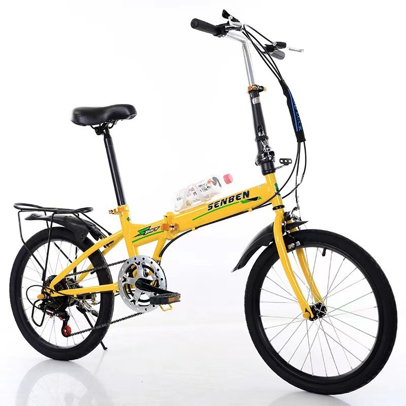 20-inch folding variable speed bicycle female male adult student ultra-light portable folding leisure bicycle factory wholesale 20-inch folding variable speed bicycle female male adult student ultra-light portable folding leisure bicycle factory wholesale