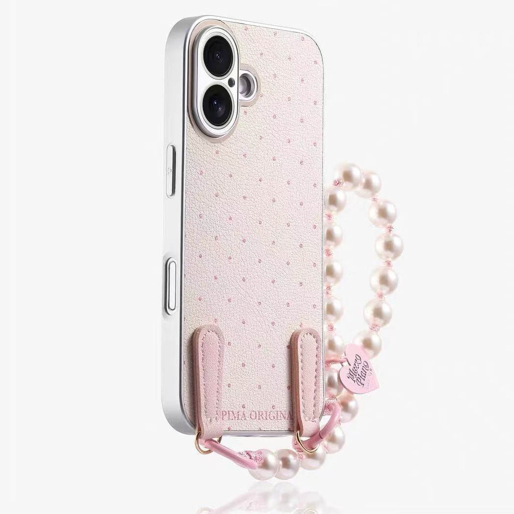 Soporte de estrella magnético 16ProMax de lunares simples para iPhone15 Apple 14 funda para teléfono móvil 13 mujer