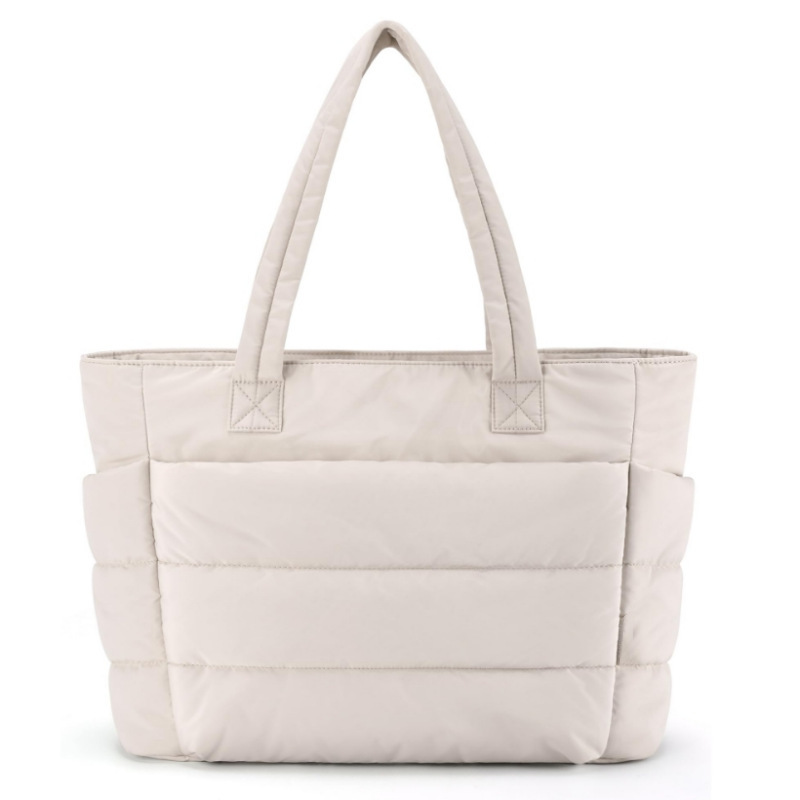 Women's Handbag Lightweight Fluffy Spacer Quilted Shoulder Bag Travel Work Gym Laptop Bag Women's Handbag Lightweight Fluffy Spacer Quilted Shoulder Bag Travel Work Gym Laptop Bag