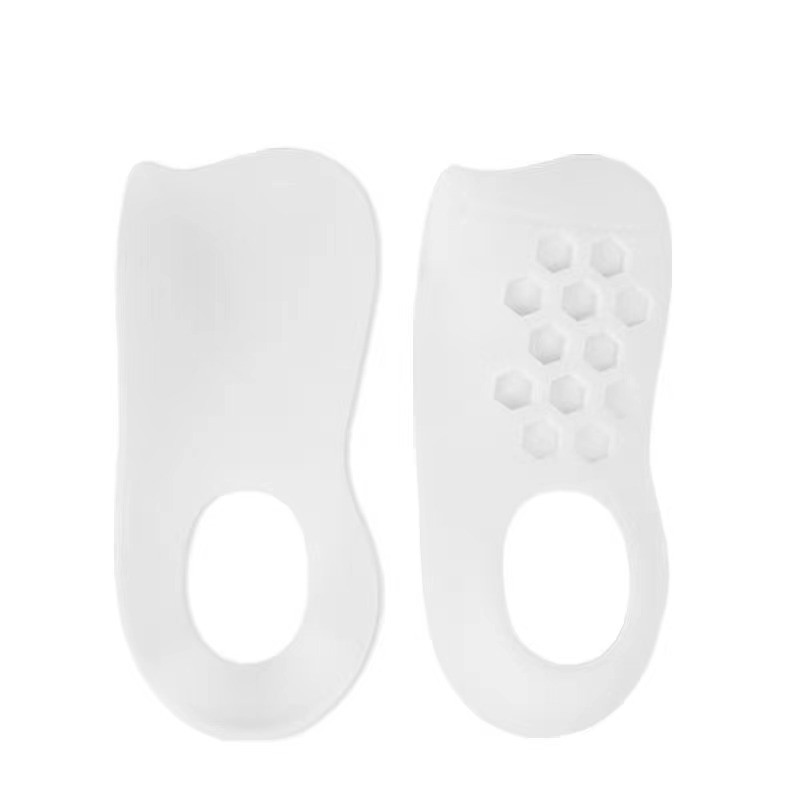 Plantillas para soporte de arco plantar, corrección de valgo del pie, pies planos, piernas en X/O y almohadillas para el talón.