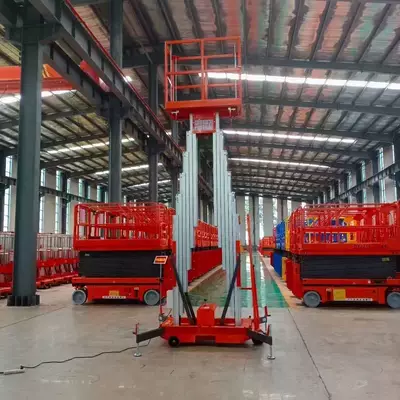 Aluminum Alloy Aerial Work – Avtomobil fırlanan platformaları - 12m-adjustable-platform-deposit