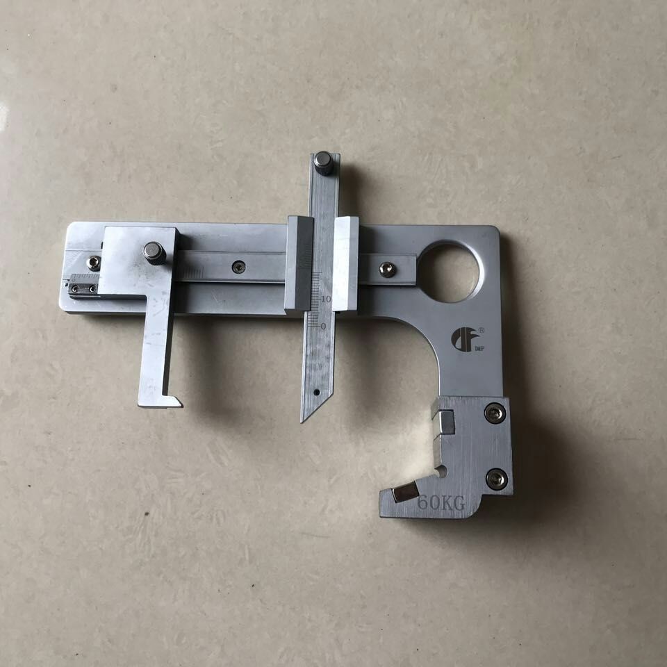 供应铁路钢轨磨耗测量仪 机械式 磨耗仪 钢轨磨耗检查器 铁路信号