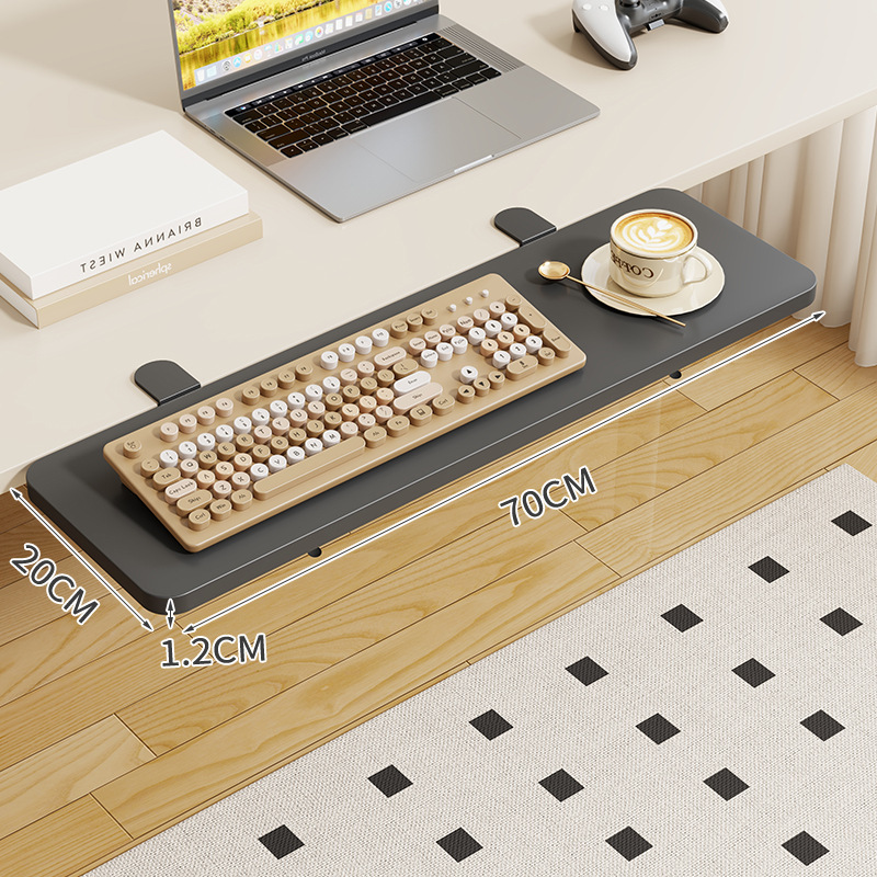 Extensión Plegable de Escritorio para Computadora con Soporte de Brazo para Oficina image 37