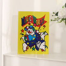 新款变色魔术书卡通书魔术道具儿童学生舞台表演涂鸦魔术书批发