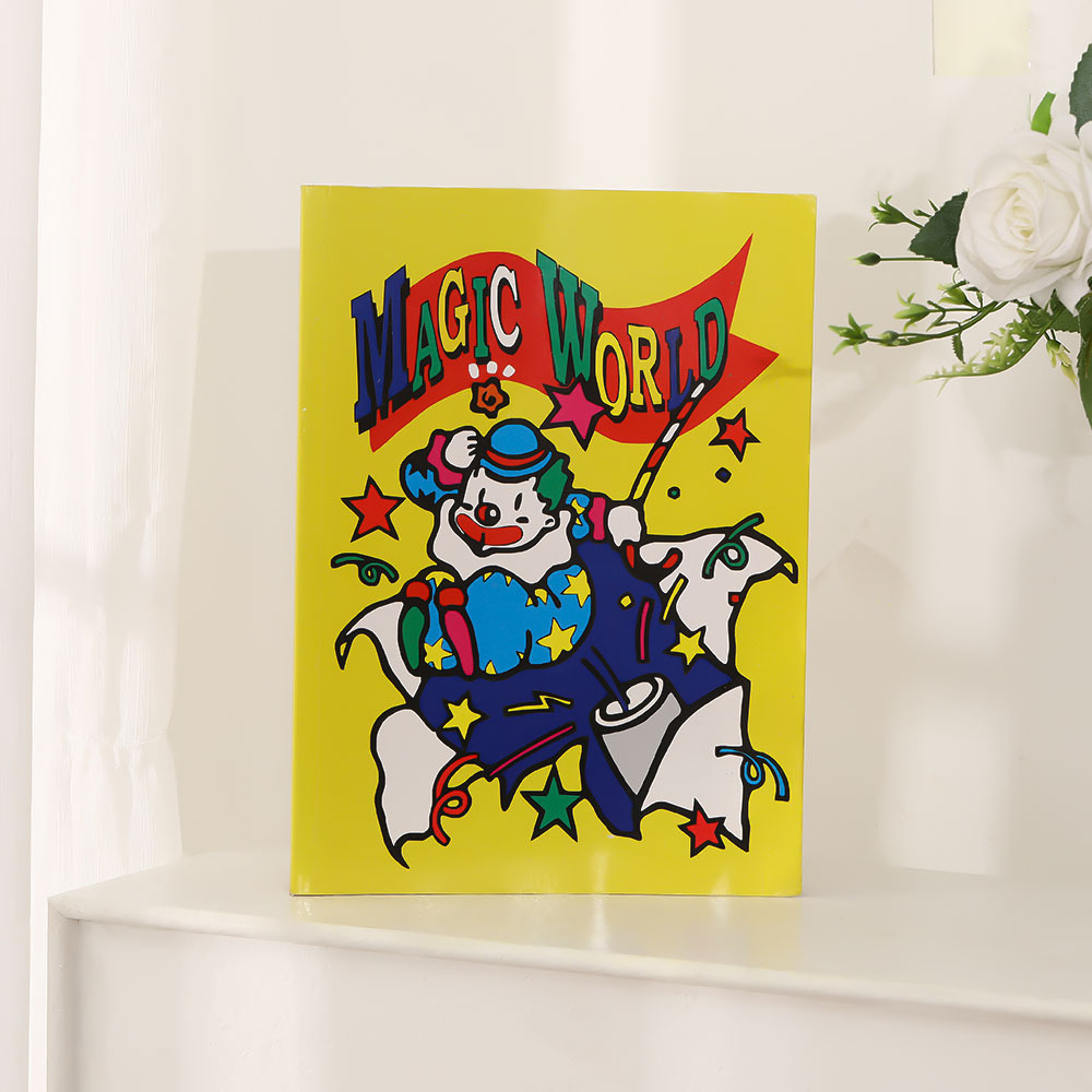 新款变色魔术书卡通书魔术道具儿童学生舞台表演涂鸦魔术书批发