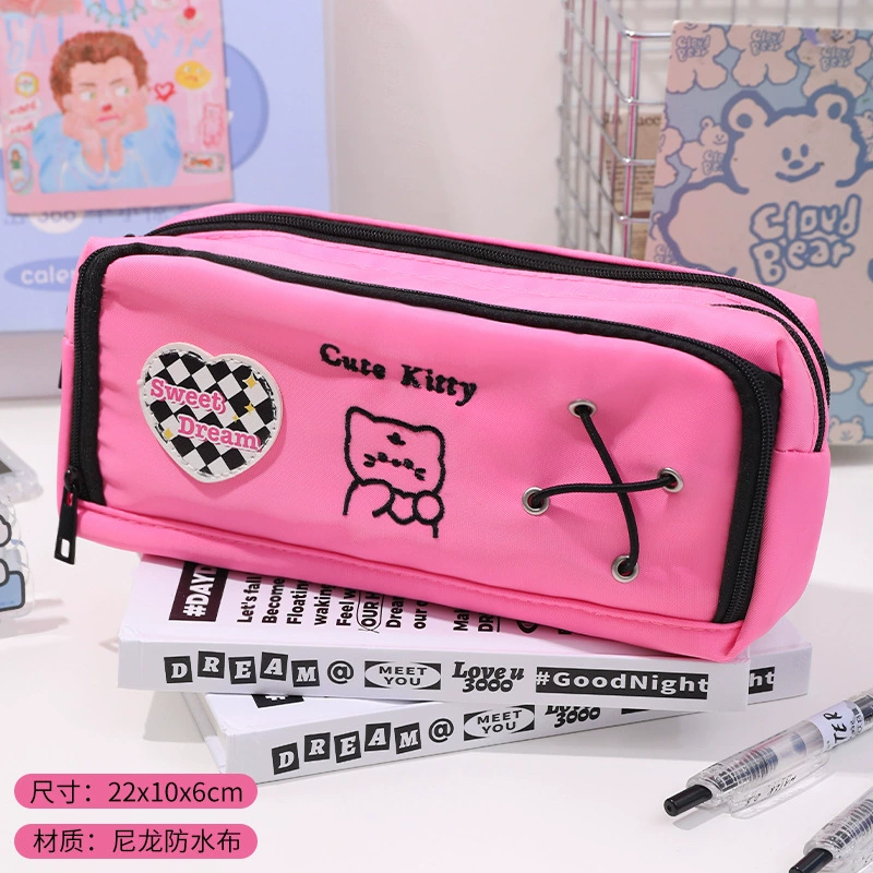 Capacious pencil case organizer bag, multi-compartment waterproof, 9-layer large capacity
