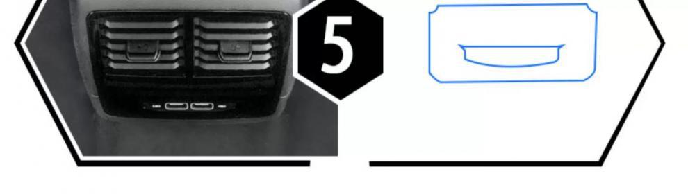 Suitable for the new Volkswagen Sagitar interior protective film, center console instrument panel navigation gear shift film, screen car decoration accessories
