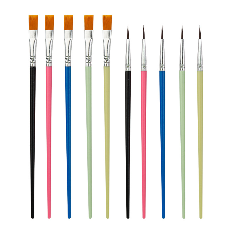 (Wholesale), nylon digital brush, pigment coloring book, liner for kindergarten, watercolour, gouache, graffiti 5