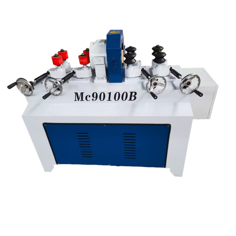 Máquina de fabricación automática de varilla de trapeador de madera pequeña máquina de lija de varilla redonda de carpintería varilla de artes marciales máquina de molienda de varilla