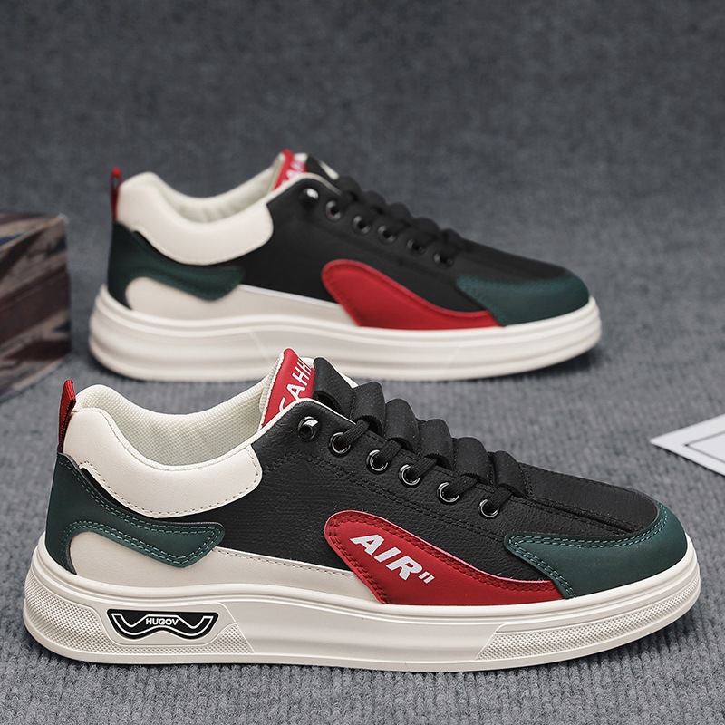 Zapatos de hombre primavera 2025 nuevos zapatos de moda zapatos blancos para estudiantes zapatos de skate casuales para hombres primavera