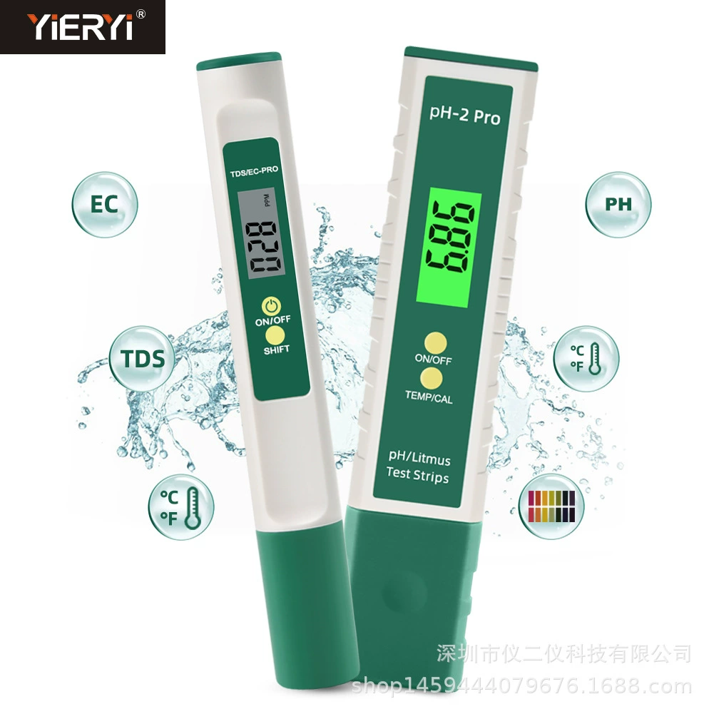 В наличии ручка для проверки качества воды трансграничная Комбинация PH Pen EC проводимость TDS-метр мягкая температура твердости тест качества воды