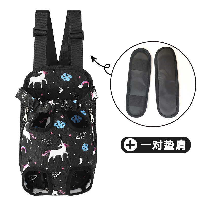 Mochila universal para perros y gatos explosivos, bolsa para mascotas, peluche portátil, bolsa para el pecho para mascotas Yorkshire, mochila para mascotas