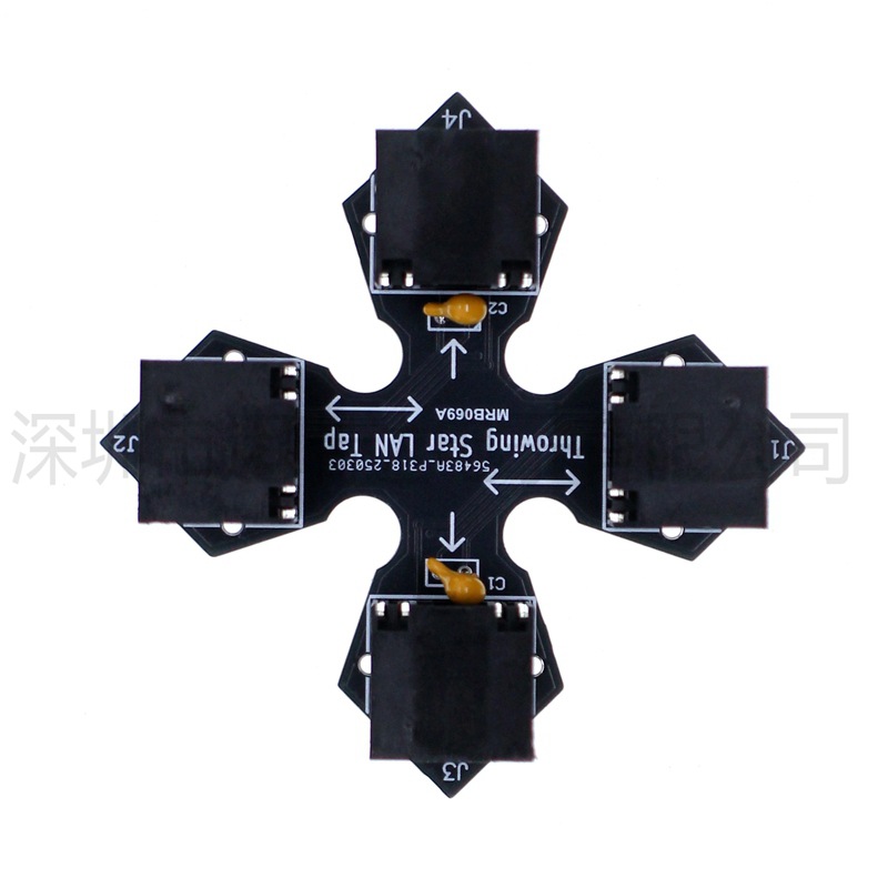 Throwing star lan tap网络监控器 抓包神器Rj45 IPTV源监控连接