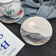 HOWHOM硅藻泥土锅垫桌垫吸水耐用美观