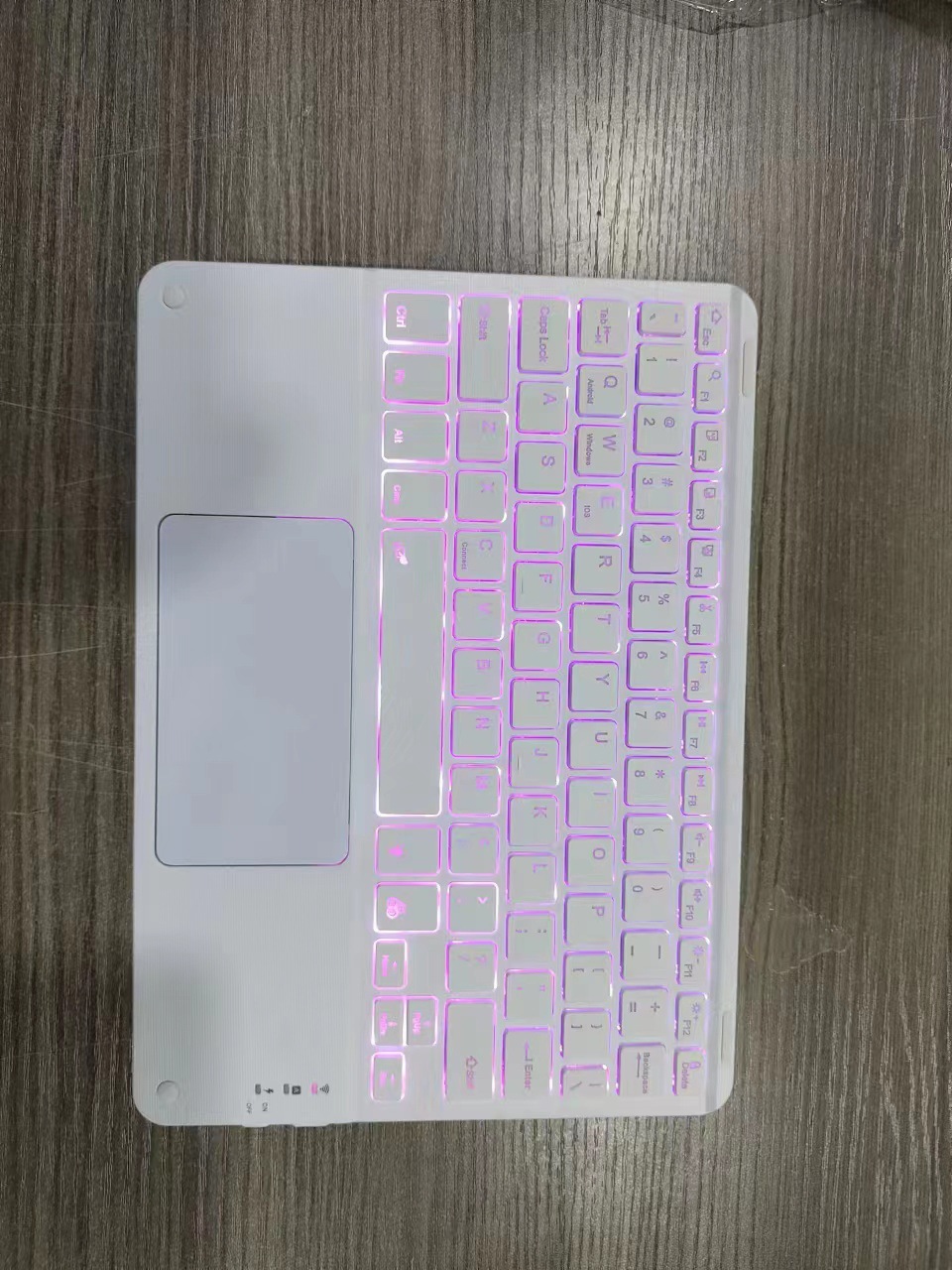 10 -inch touch backlight white