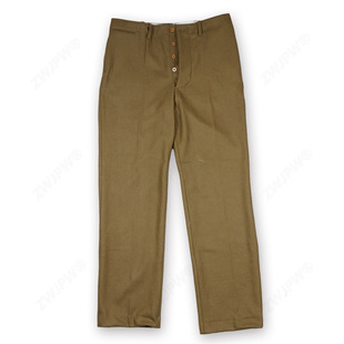 American M37 Woolen Pants during the Normandy Landings D-Day (Reproduction of Film and Television Props)