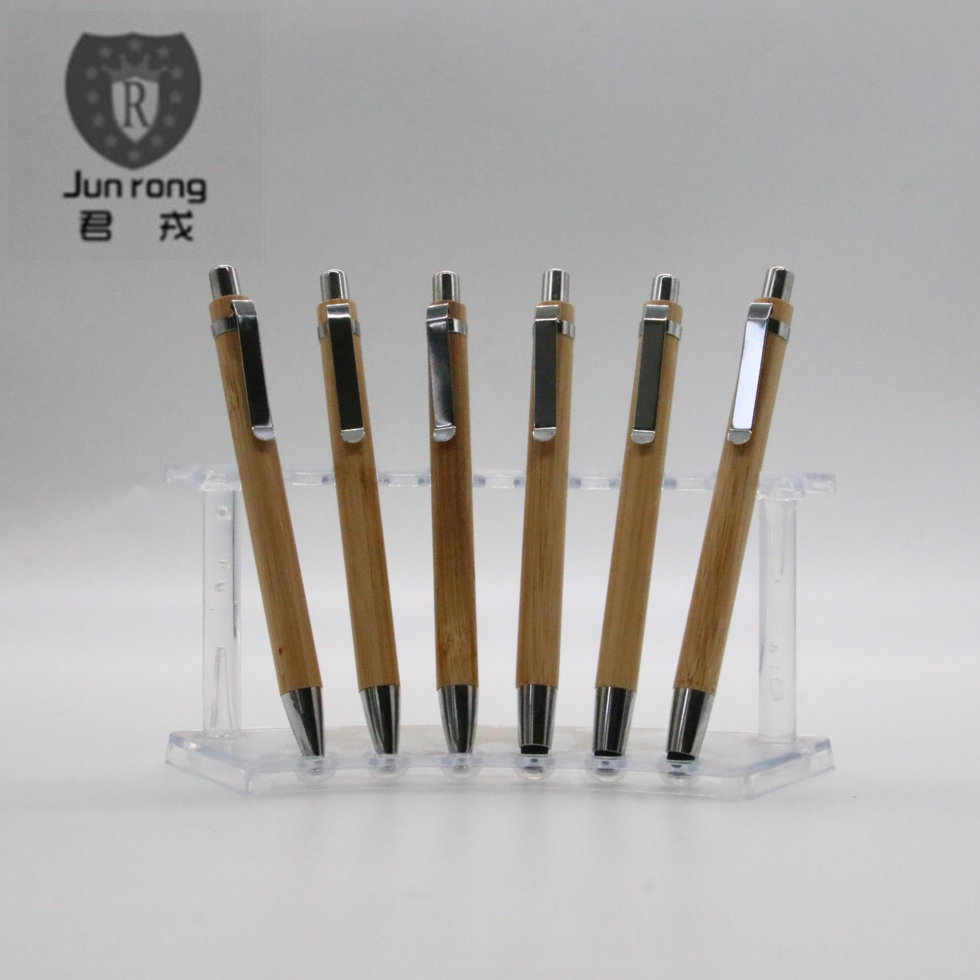 Prensa de bambú pluma táctil medio aceite recarga en stock fabricante diseño LOGO