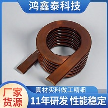 鸿鑫泰源头厂家磁棒电感新能源汽车扁平线圈空芯棒型柱形线圈定制