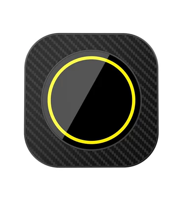 Car phone holder: Suitable for Apple Mobile Phone - high-end-squareround-magnetic-charging-connector-black