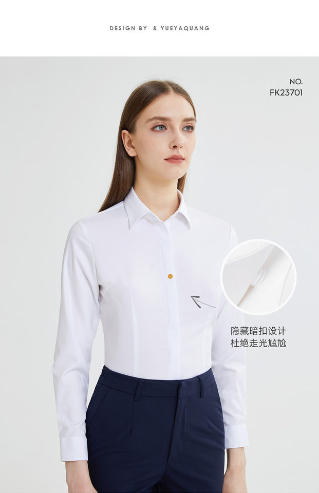 Áo sơ mi nữ modal cổ vuông dài tay form ôm tôn dáng chống nhăn — Màu xanh nhạt ngắn tay cổ vuông 11, Màu xanh nhạt-dài tay-cổ vuông 11, Trắng dài tay cổ vuông 01, Trắng ngắn tay cổ vuông 01 chi tiết 18
