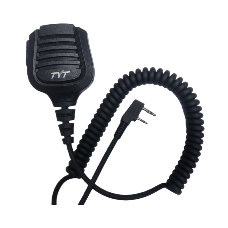 Intercomunicador de mano impermeable TYT MD-UV390 intercomunicador de altavoz PTT micrófono