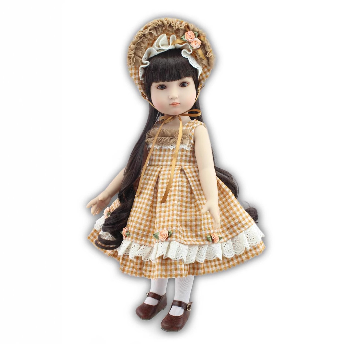 Juguete para niños muñeca de estilo clásico regalo muñeca de juguete decoración del hogar muñeca de simulación