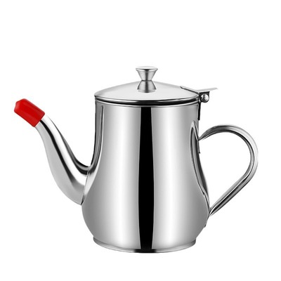 特厚油壶家用厨房过滤网滤油壶食品级调料一体壶不锈钢带油渣滤网