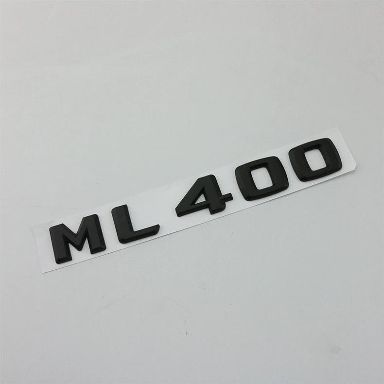 Mercedes-Benz ML-Class ML400 modified lettering, ML350 lettering, ML450 rear lettering, ML500 4MATIC car stickers, black