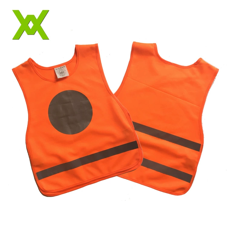 Детский светоотражающий жилет, защитная одежда для ночных путешествий, защитный жилет с индивидуальной печатью, студенческий городок для активного отдыха EN1150