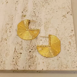 欧美风小众设计几何形925银针耳钉女士耳环高级感耳饰简约百搭
