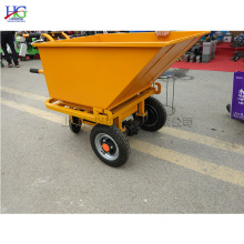 粮食收集运输农用翻斗车 电动手推车自卸车 家用电动推货车