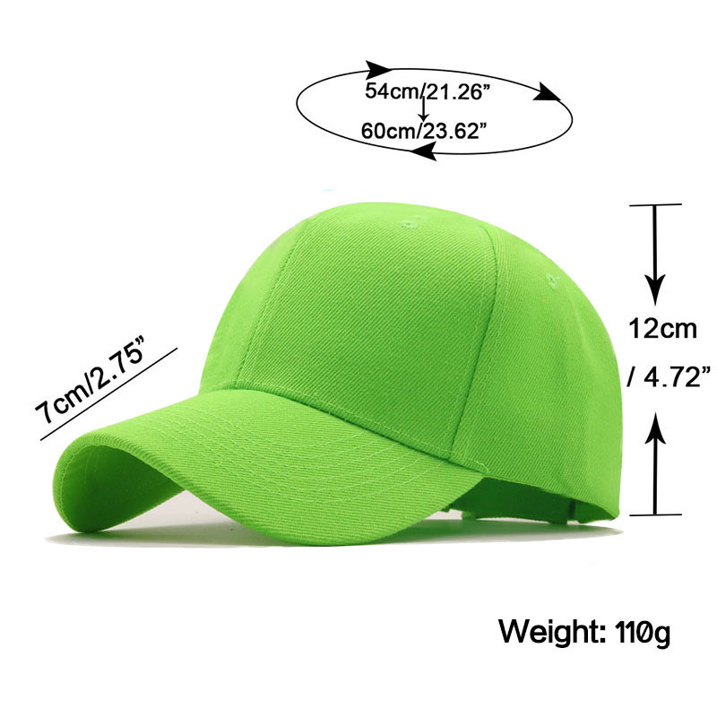 wholesale solid color casual baseball cap Nihaojewelrypicture23