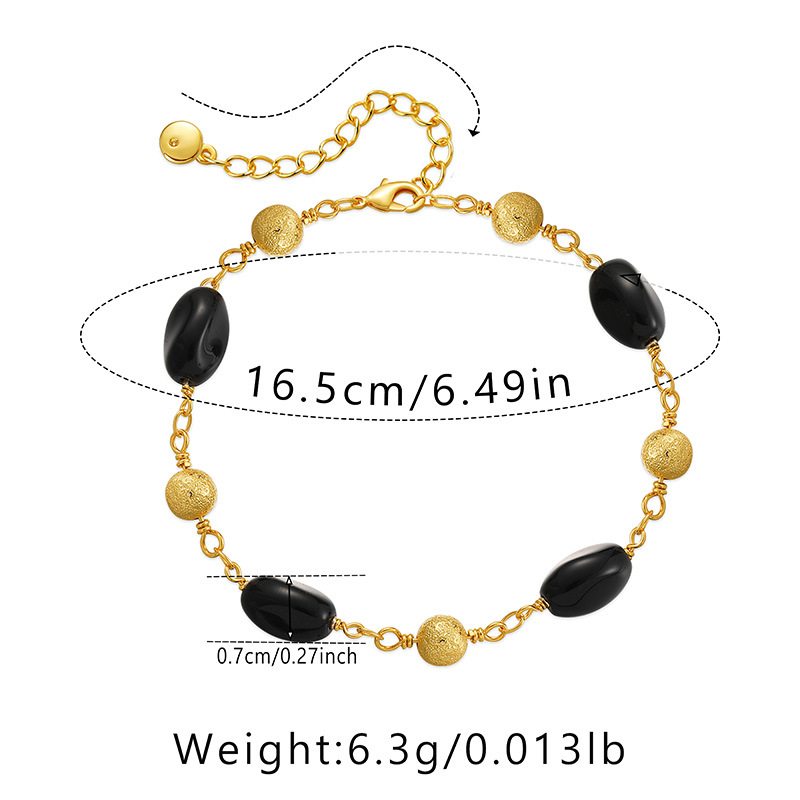 Retro Geometric Copper Plating Bracelets 1 Piece