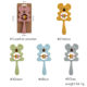 Silicone Koala Baby Hand-Scratch Rattle Baby Food-Grade Bite Gel Baby Soothing and Educational Bell Ringing Toy