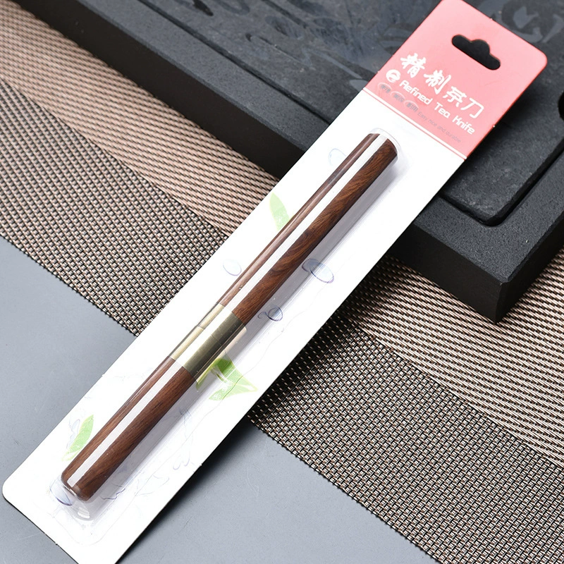 Small Puerh tea ebony sandalwood, tea pancake, accessories