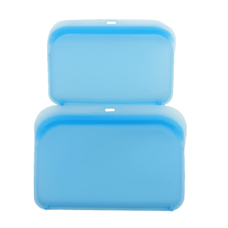 Bolsa sellada de silicona para almacenamiento de alimentos, frutas y verduras, bolsa de conservación para refrigeración, a prueba de fugas, antiolor, bolsa de conservación a prueba de fugas