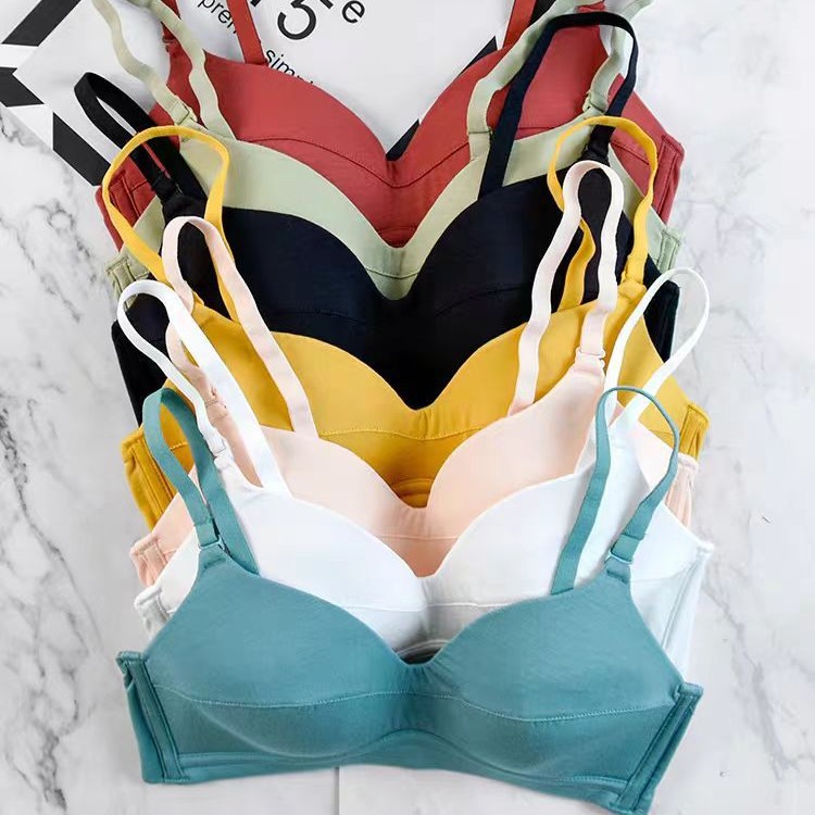 1044 # Sujetador pequeño delgado sin anillo modal de algodón de bajo precio