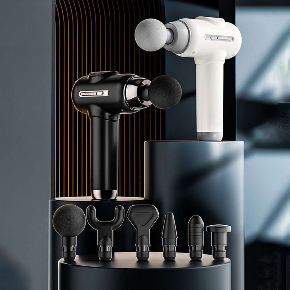 Pistola fascial profesional transfronteriza masajeador muscular para relajar y sacudir la pistola de membrana muscular cervical eléctrica mini mini mini para niñas y niños