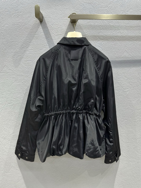 Nanyou ハイエンド婦人服 2025 初秋 loe* 新しいジッパーウエスト花のつぼみ型ジャケット女性のハイエンド|undefined