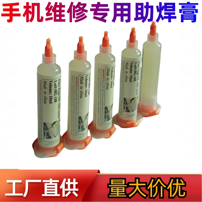 Оптовая продажа экологически чистой NC-559-ASMBGA паяльная паста шарик паяльная паста 10CC шприц паяльная паста