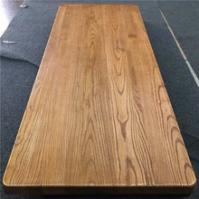 实木原木大板茶桌会议桌大板桌面原木面板吧台电脑书桌班台配件