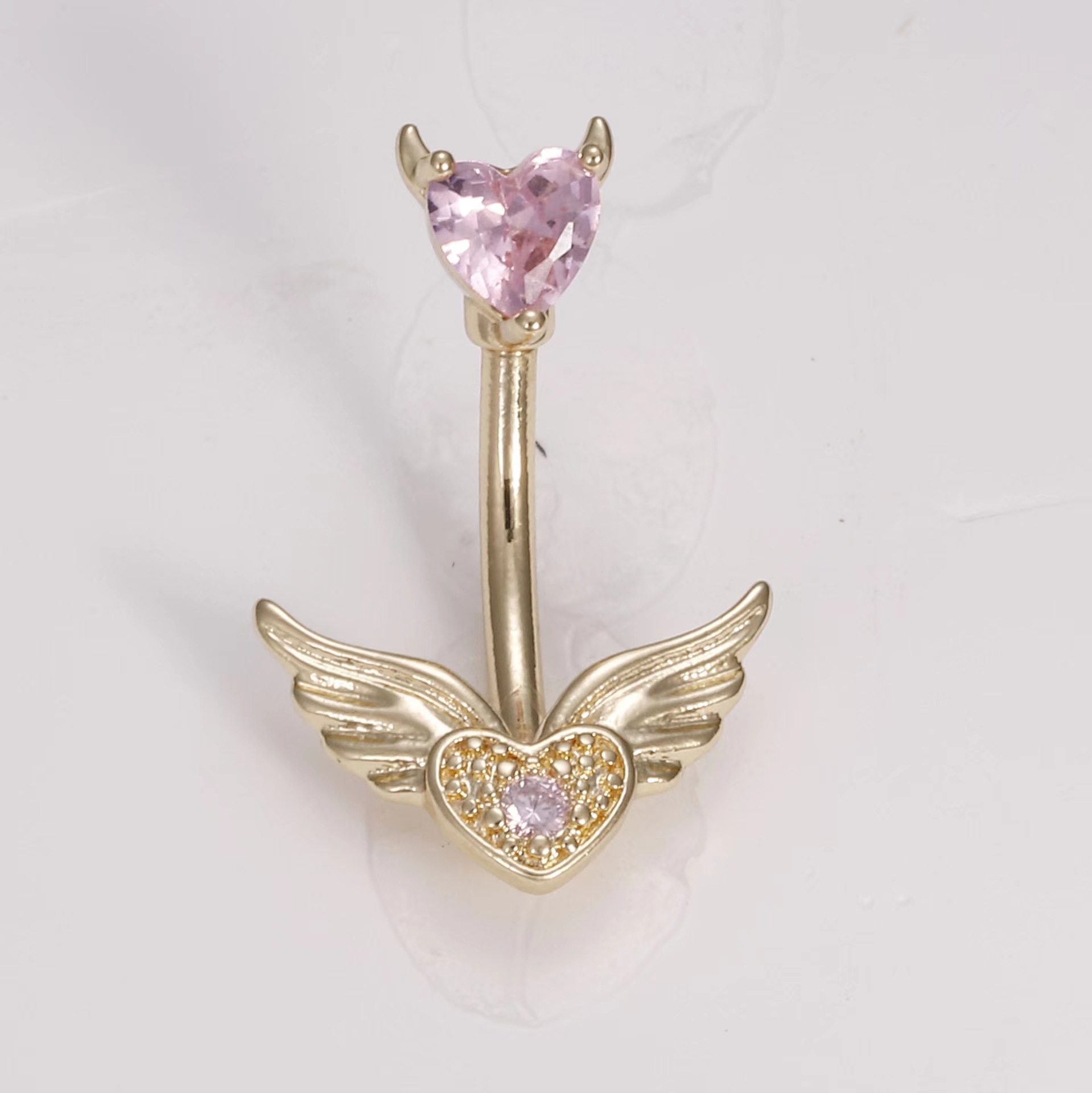 Labret piercing jewelry detail image