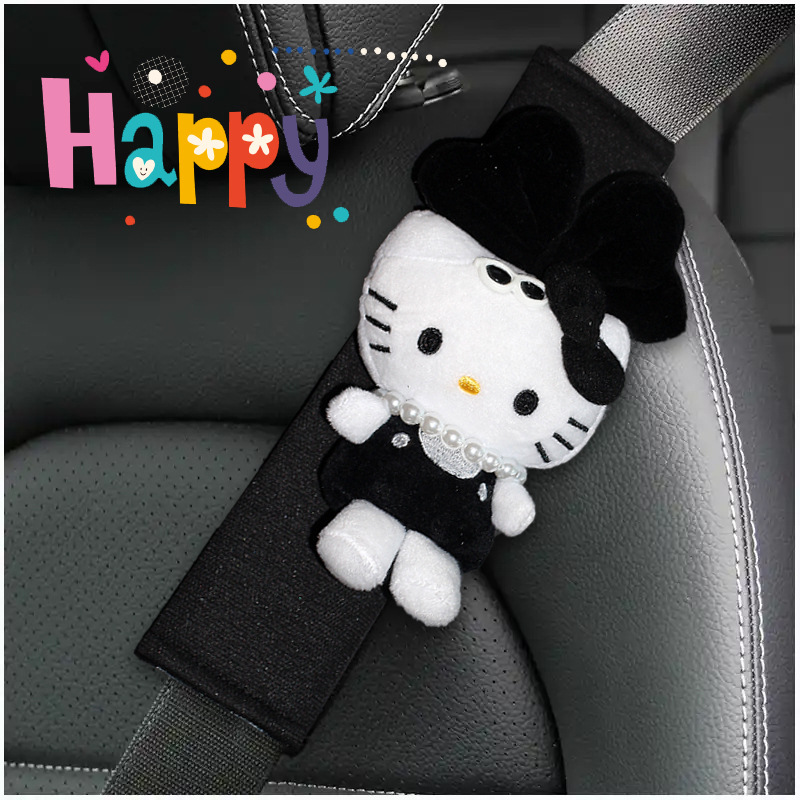 Hello Kitty accesorios para automóviles colgantes de alta calidad para niñas en el automóvil 2025 nuevos espejos retrovisores