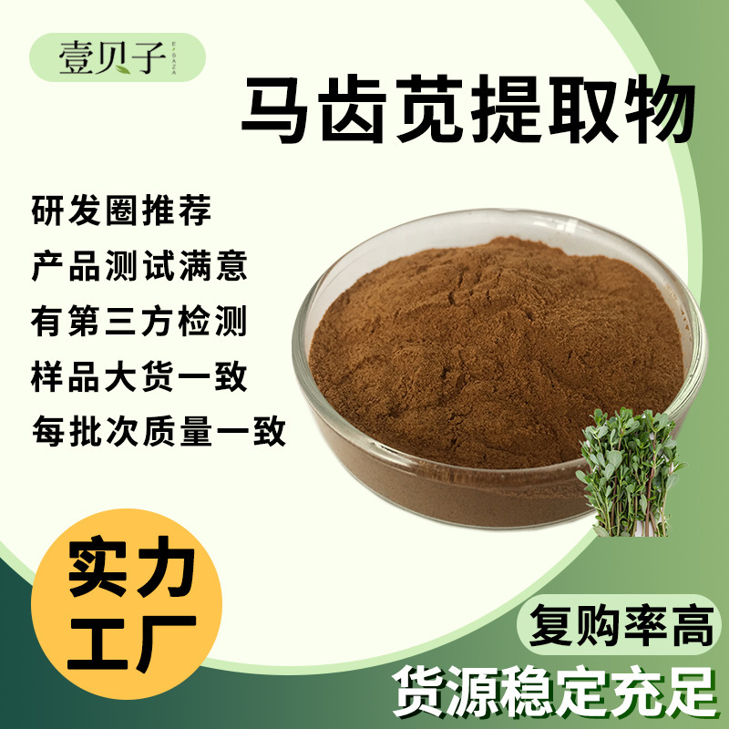 In-Stock Purslane Extract 30:1 Raw Material Purslane Concentrated Powder Plant Extract Purslane Powder Water-Soluble