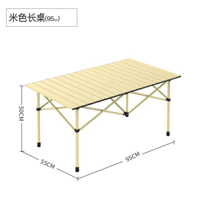キャンピングカー専用折りたたみテーブル高さ調節可能ポータブル耐久性リフトテーブルピクニック屋台キャンプ卵ロールテーブル|undefined